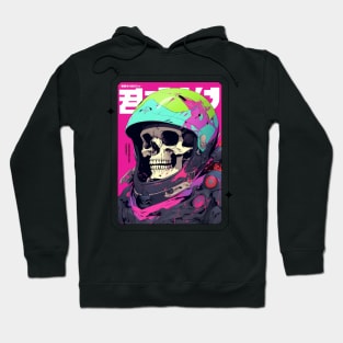 Cool Japanese Deathly  Racer Hoodie